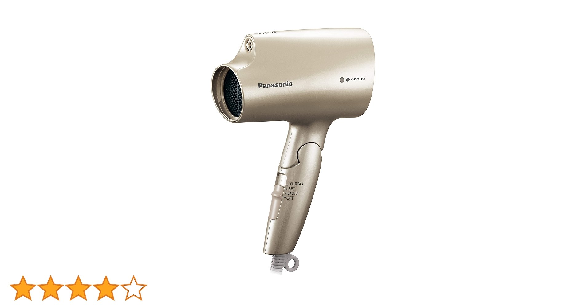 Amazon | パナソニック ヘアドライヤー ナノケア ゴールド EH-NA2B-N